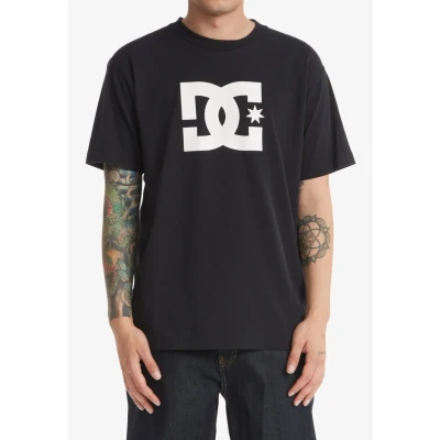 Abbildung von DC Shoes STAR Tshirt print, Herren, Größe: Small, Black