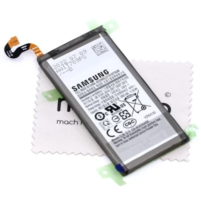 Abbildung von Akku für Samsung Original EB BG950ABE Galaxy S8 G950F mit mungoo Displayputztuch
