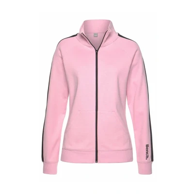 Abbildung von Bench Sweatjacke rosaschwarz, Damen, Größe: 32/34, Rosa schwarz