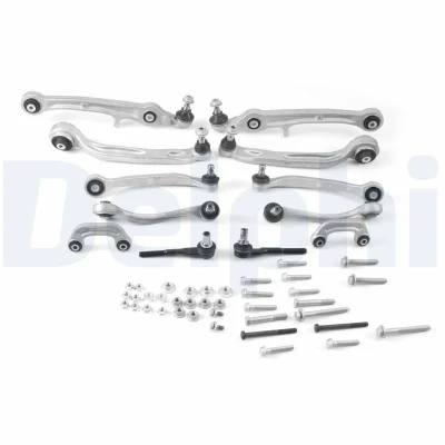 Abbildung von DELPHI TC4342KIT Querlenker Reparatursatz Vorderachse AUDI: A6 C6 Avant, Limousine, Allroad