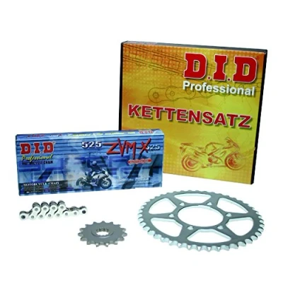 Abbildung von Kettensatz GSX R 600, 2001 2005, Typ BG, B2, DID X Ring (ZVM chrom) super verstärkt