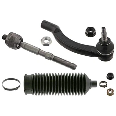 Abbildung von febi BILSTEIN 40568 Spurstange Vorderachse rechts mit Muttern Schellen, Lenkmanschetten Plus VOLVO: 850 Kombi, V70 I