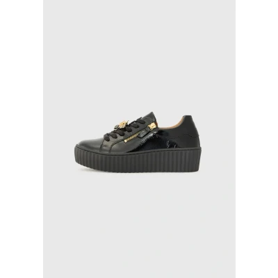 Abbildung von Gabor Sneaker low schwarz/goldcoloured, Damen, Größe: 37, Schwarz/gold coloured Schuhe