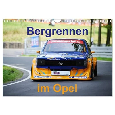 Abbildung von Bergrennen im Opel (Wandkalender 2025 DIN A4 quer), CALVENDO Monatskalender