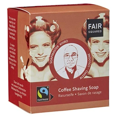 Abbildung von Fair Squared Feste Rasierseife Kaffee 160 Gramm