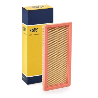 Abbildung von MAGNETI MARELLI 153071760182 Luftfilter 48 123 282 eckig Filtereinsatz FIAT: Panda II Schrägheck, Punto LANCIA: Ypsilon