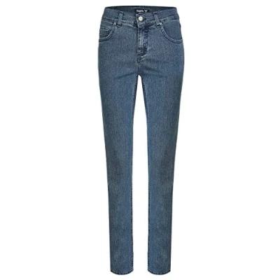 Abbildung von Angels CICI&#039; MIT Dezenter Waschung Jeans Straight Leg stoneblue denim, Damen, Größe: 42x32, Stone blue denim