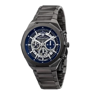 Abbildung von Maserati Stile Uhr, Herren, Größe: One Size, Black