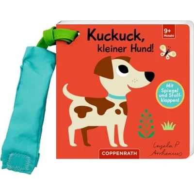 Abbildung von Mein Filz Fühlbuch für den Buggy: Kuckuck, kleiner Hund! (Fühlen und die Welt begreifen)