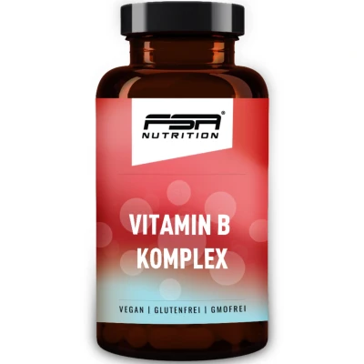 Abbildung von FSA Nutrition Vitamin B Komplex im Glas Kapseln, 60 er 41 g