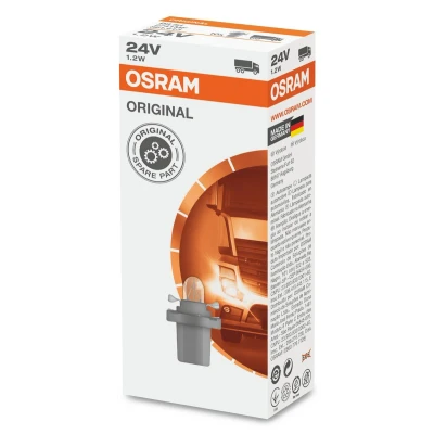 Abbildung von Glühlampe, Instrumentenbeleuchtung OSRAM 2741MF