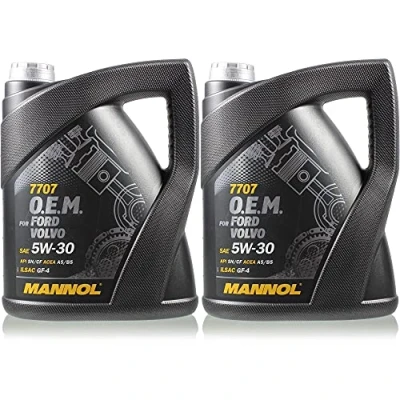 Abbildung von QR Parts Set 85447705 MN7707 5 10L Original MANNOL 7707 O.E.M. 5W 30 API SN/CF Öl Motoröl