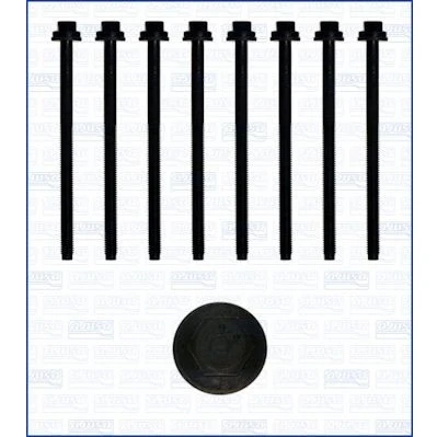 Abbildung von AJUSA 81048000 Zylinderkopfschraubensatz Außensechskant 8 FORD: MONDEO 3 Kombi, 3, 2, MAZDA: MPV 6 Hatchback