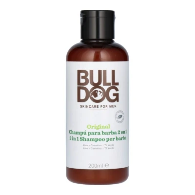 Abbildung von BULLDOG Bartpflege für Männer Original Bartshampoo &amp; Conditioner einen weichen gepflegten Bart 200ml