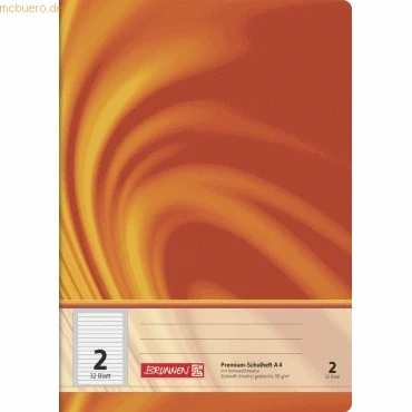 Abbildung von Brunnen 104440202 Schulheft A4 Vivendi (32 Blatt, liniert, Lineatur 2, Klasse 2)