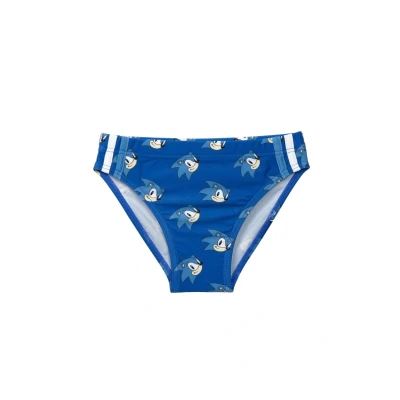 Abbildung von CERDÁ LIFE&#039;S LITTLE MOMENTS Sonic Kinder Badeslip Blau Größe 4 Jahre Badebekleidung aus 85% Polyester und 15% Elastan 210 g/m² Original Produkt entworfen in Spanien