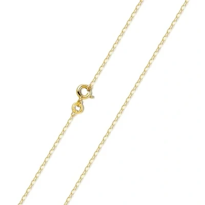 Abbildung von Materia Goldkette Damen Mädchen Gelbgold Ankerkette fein K85, 333 Gelbgold, 8 Karat