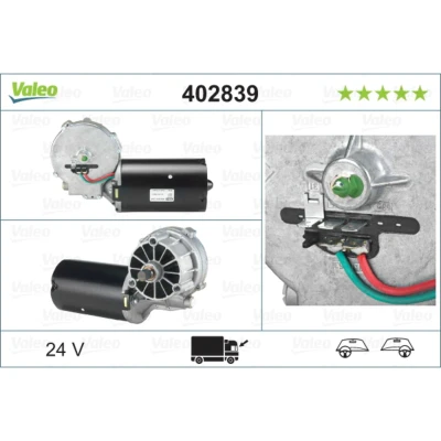 Abbildung von VALEO ORIGINAL PART 402839 Scheibenwischermotor für Links /Rechtslenker