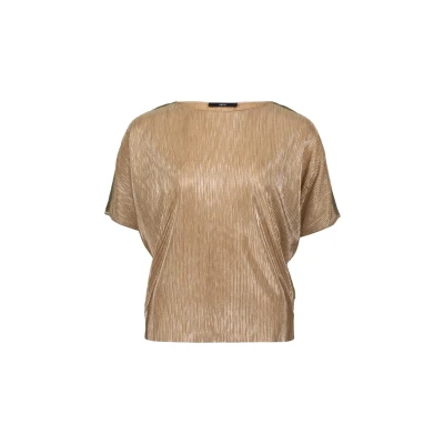 Abbildung von zero MIT Uboot Ausschnitt Bluse, Damen, Größe: 36, Patch brownsilver