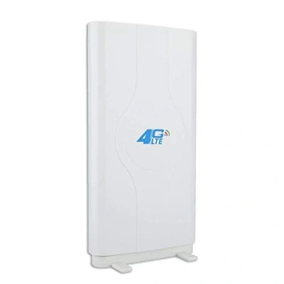 Abbildung von ASHATA 4G LTE Antenne, Hochleistung Antenne 88dBi High Gain Netzwerk Ethernet Verstärker Antenne,TS9/SMA/CRC9 Richtantenne Signalverstärker Weiß(TS9)