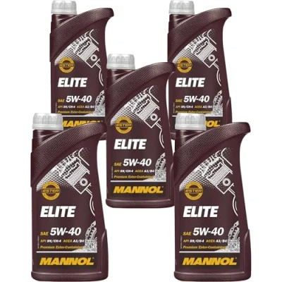 Abbildung von QR Parts Set 85447380 MN7903 1 5x1 Liter Orignal MANNOL Elite 5W 40 API SN/CF Motoröl Engine Oil Öl