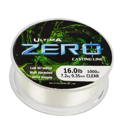 Abbildung von Ultima Power Carp Zero Karpfen Hauptlinie, Crystal, 16lb