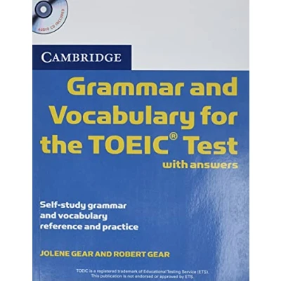 Abbildung von Cambridge Grammar and Vocabulary for the TOEIC Test with Answers Audio CDs (2): Self Study Reference Practice (Cambridge First Certificate, IELTS, PET)