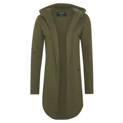 Abbildung von Indicode Jeans Brekstad Sweatjacke, Herren, Größe: Small, Dark olive