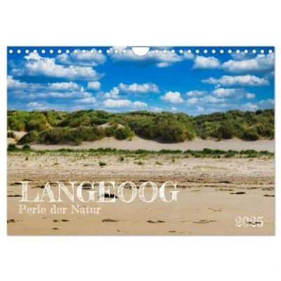 Abbildung von Langeoog Perle der Natur (Wandkalender 2025 DIN A4 quer), CALVENDO Monatskalender