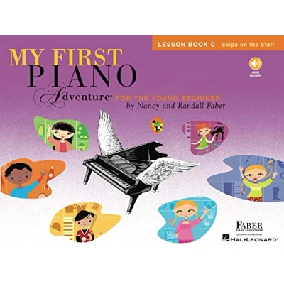 Abbildung von My First Piano Adventure Lesson: Book C: Noten, Lehrbuch: Lesson C Skips on the Staff