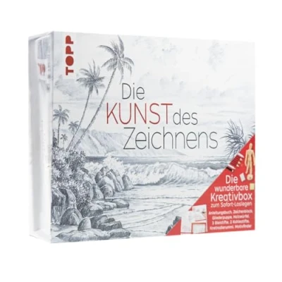 Abbildung von Die Kunst des Zeichnens wunderbare Kreativbox: Grundausstattung zum Zeichnen Lernen