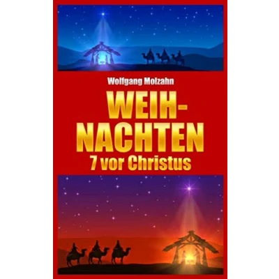 Abbildung von Weihnachten 7 vor Christus: Maria und Josef erzählen die Geschichte über Geburt von Jesus, den Stern Bethlehem heiligen drei Könige