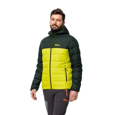 Abbildung von Jack Wolfskin Ather Daunenjacke, Herren, Größe: XL, Firefly