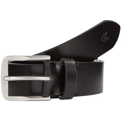 Abbildung von Calvin Klein Jeans Classic FLAT BELT Gürtel, Herren, Größe: 125, Black