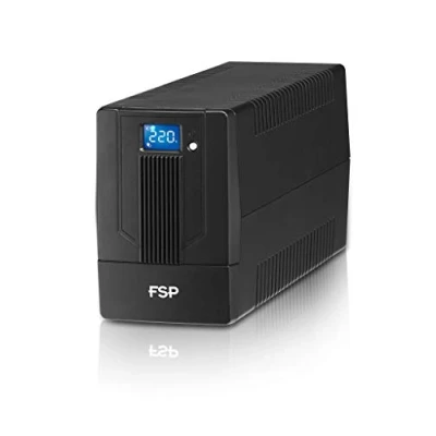 Abbildung von FSP iFP 1500 Line Interactive USV 1500VA/900W, 2X Schuko, IEC, LCD Touchscreen, Eingang Spannungsumfang 162 290 VAC, 60/50 Hz (Auto Sensing), Simulierte Sinuskurve, Kaltstartfunktion