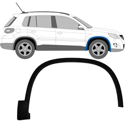 Abbildung von Für Volkswagen Tiguan 2007 2016 Vorne Radlaufverbreiterung / Rechts