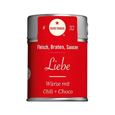 Abbildung von Tante Tomate LIEBE Würze mit Chili + Choco Gewürzmischung 45g