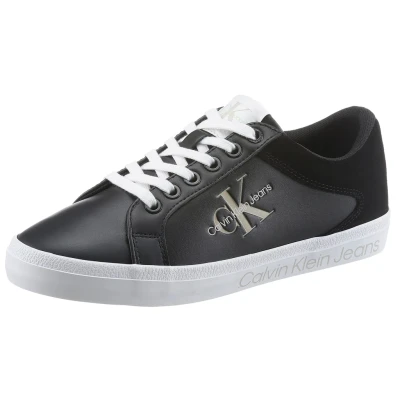 Abbildung von Calvin Klein Jeans Plateausneaker &quot;SUSAN 9LS&quot;, Logoschriftzug an der Laufsohle, Freizeitschuh, Halbschuh, Schnürschuh