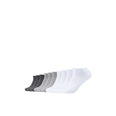 Abbildung von s.Oliver Essential 10 PACK Unisex Socken, Größe: 35 38, Dark grey/grey/white