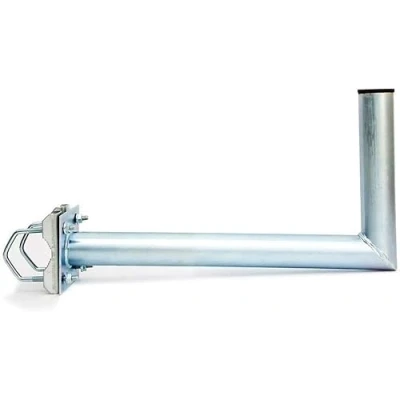 Abbildung von Mastausleger Stahl 55 cm Geländerhalter Sat Antenne Ausleger