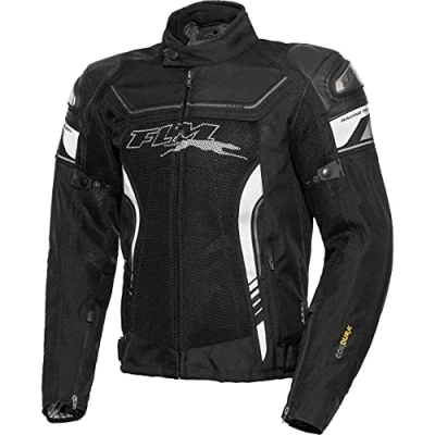 Abbildung von FLM Sports Leder /Textiljacke 3.1 schwarz XXL Herren