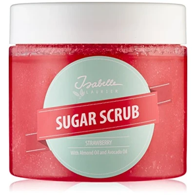 Abbildung von Sugar Scrub Isabelle Strawberry Körperpeeling Peeling für trockene Haut Pflegepeeling mit pflanzlichen Ölen 601421