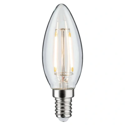 Abbildung von Paulmann 330028741 LED Lampe Kerze Filament E14 DC 24V 160lm 2W 3000K Klar dimmbar