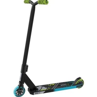 Abbildung von Razor Pro X Stunt Scooter Fester Lenker, 100 mm Performance Räder, Aluminium Deck mit Boxed Edges, anpassbares Grip Tape, Trick in Profiqualität für Kinder und Jugendliche