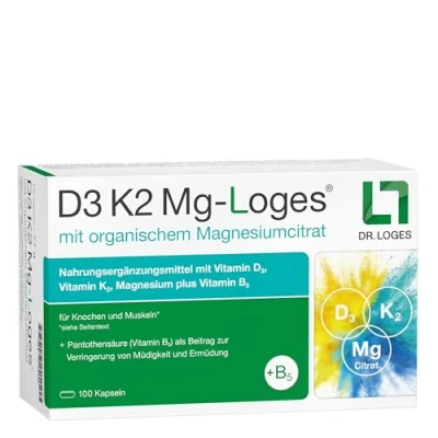 Abbildung von D3 K2 Mg loges 100 St