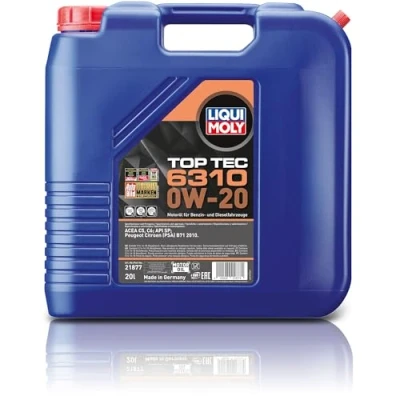 Abbildung von Liqui Moly Top Tec 6310 0W 20 20l