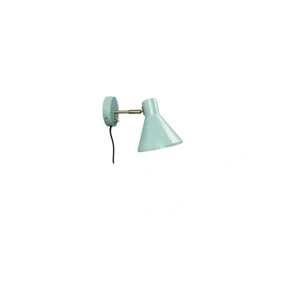 Abbildung von Dyberg Larsen Wandlampe Sleep, mintgrün, Ø 15 cm, Stahl