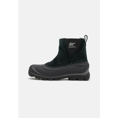 Abbildung von Sorel Buxton PULL ON WP Stiefelette, Herren, Größe: 43, Black/quarry Leder/synthetik
