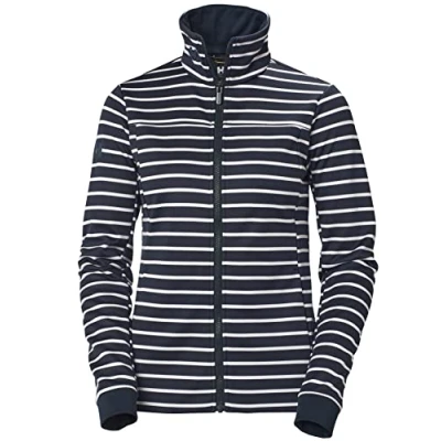Abbildung von Helly Hansen Damen Crew Fleecejacke, S, Marineblau