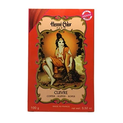 Abbildung von Henné Color Haarfarbe Natürliches Henna Pulver (verschiedene Farben), aus Pflanzenextrakten.